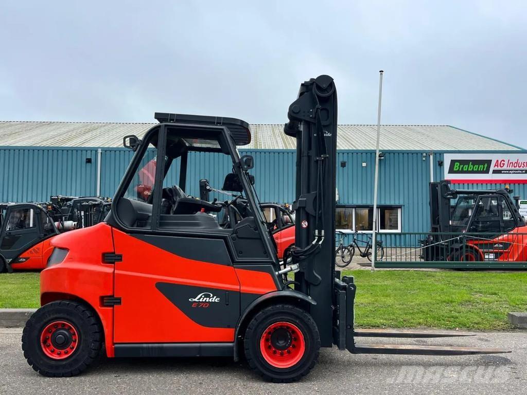 Linde E70-01 Elektrikli forkliftler