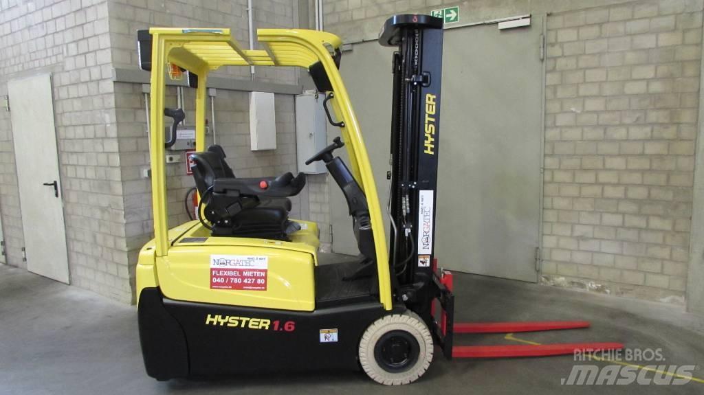 Hyster J1.6XNT MWB Elektrikli forkliftler