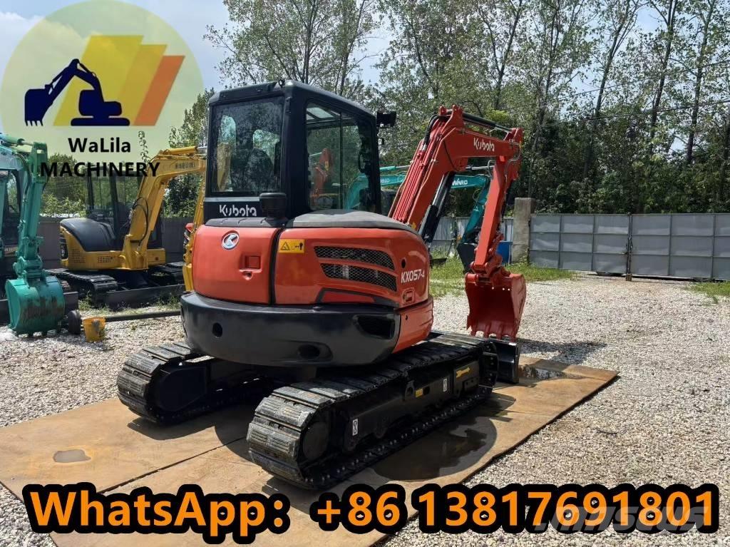 Kubota KX 057 Mini ekskavatörler, 7 tona dek