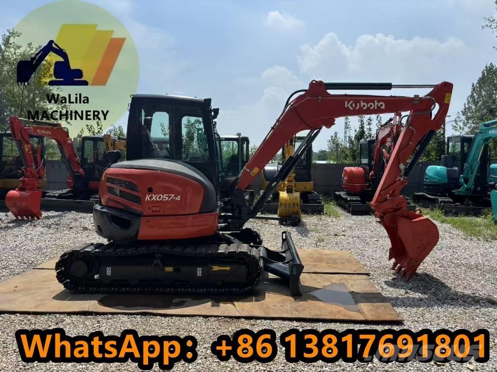 Kubota KX 057 Mini ekskavatörler, 7 tona dek