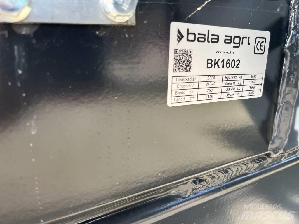 Bala BK 1602 Balya römorklari