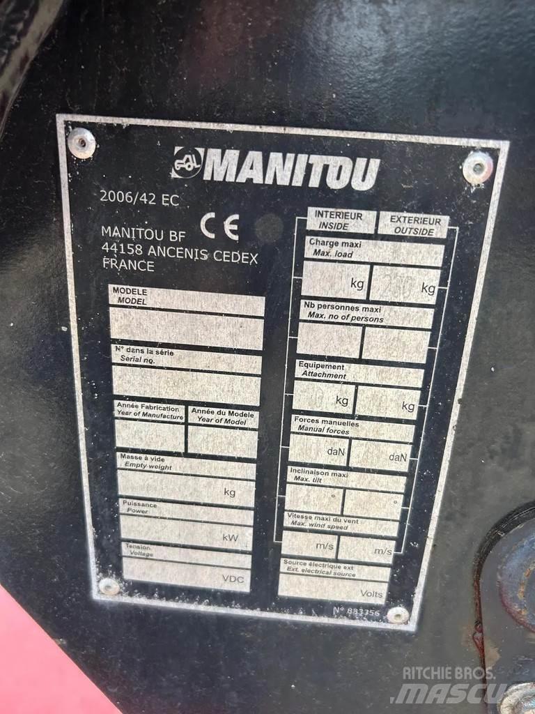 Manitou Man'Go 12 Körüklü personel platformları