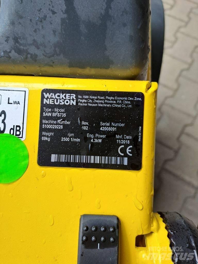 Wacker Neuson BFS735 Kaya ve Beton Testereleri