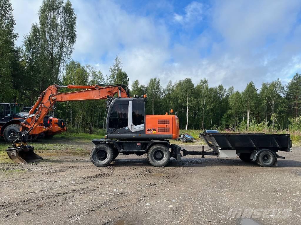 Hitachi ZX140W-3 Lastik tekerli ekskavatörler