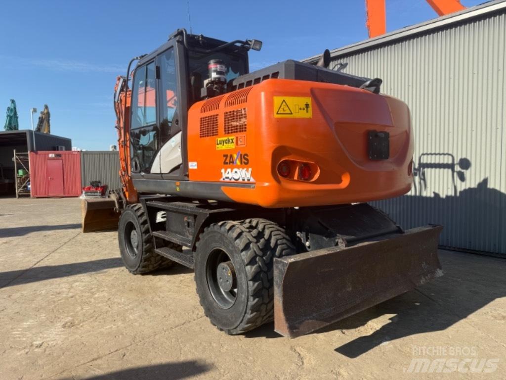 Hitachi ZX 140 WT-6 Lastik tekerli ekskavatörler