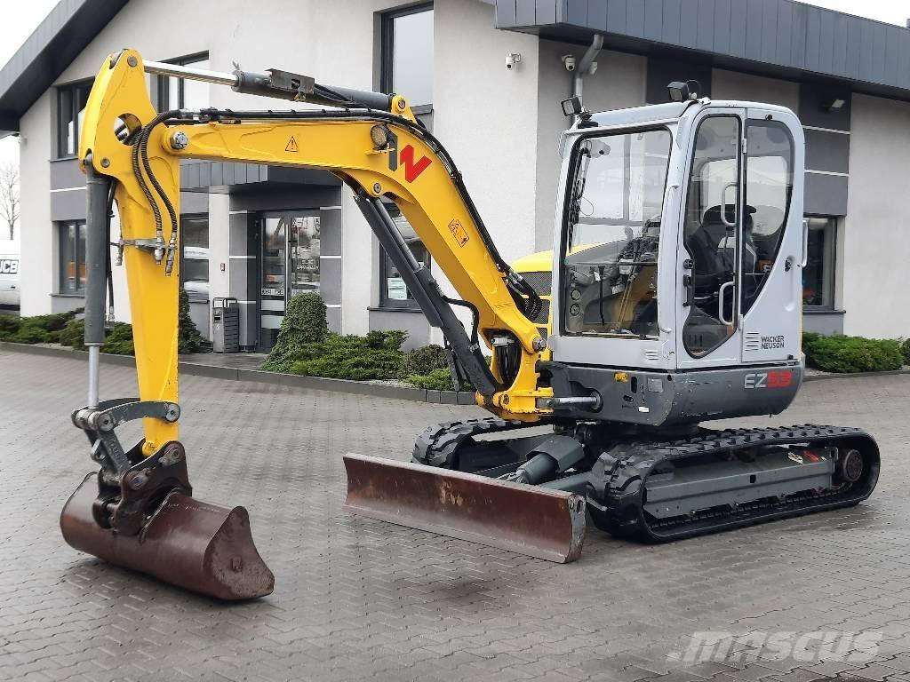 Wacker Neuson EZ 53 Mini ekskavatörler, 7 tona dek