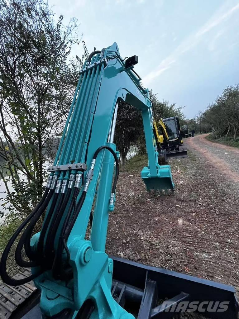 Kobelco SK 55 Mini ekskavatörler, 7 tona dek