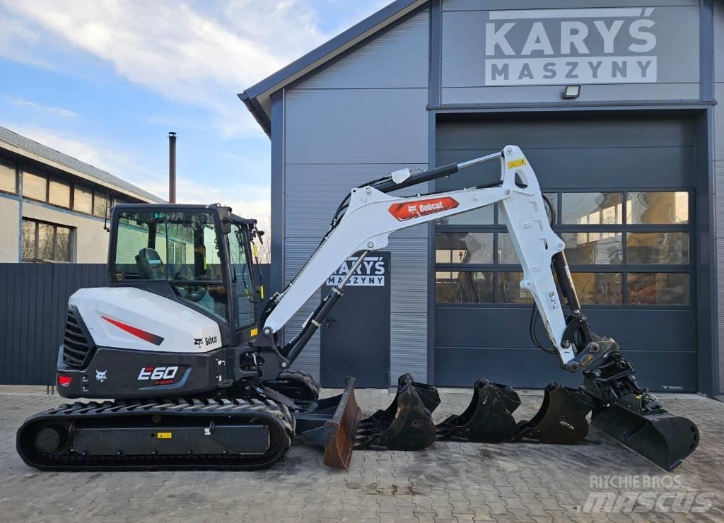Bobcat E 60 Mini ekskavatörler, 7 tona dek