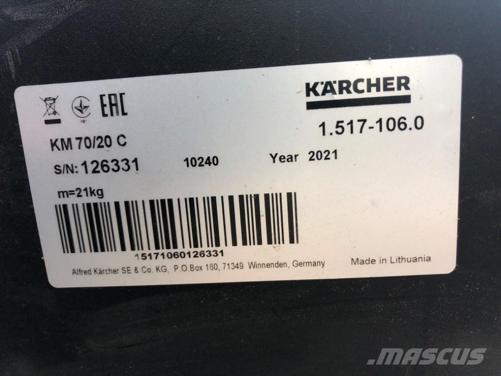 Kärcher KM 70/20 C Cadde süpürücüler