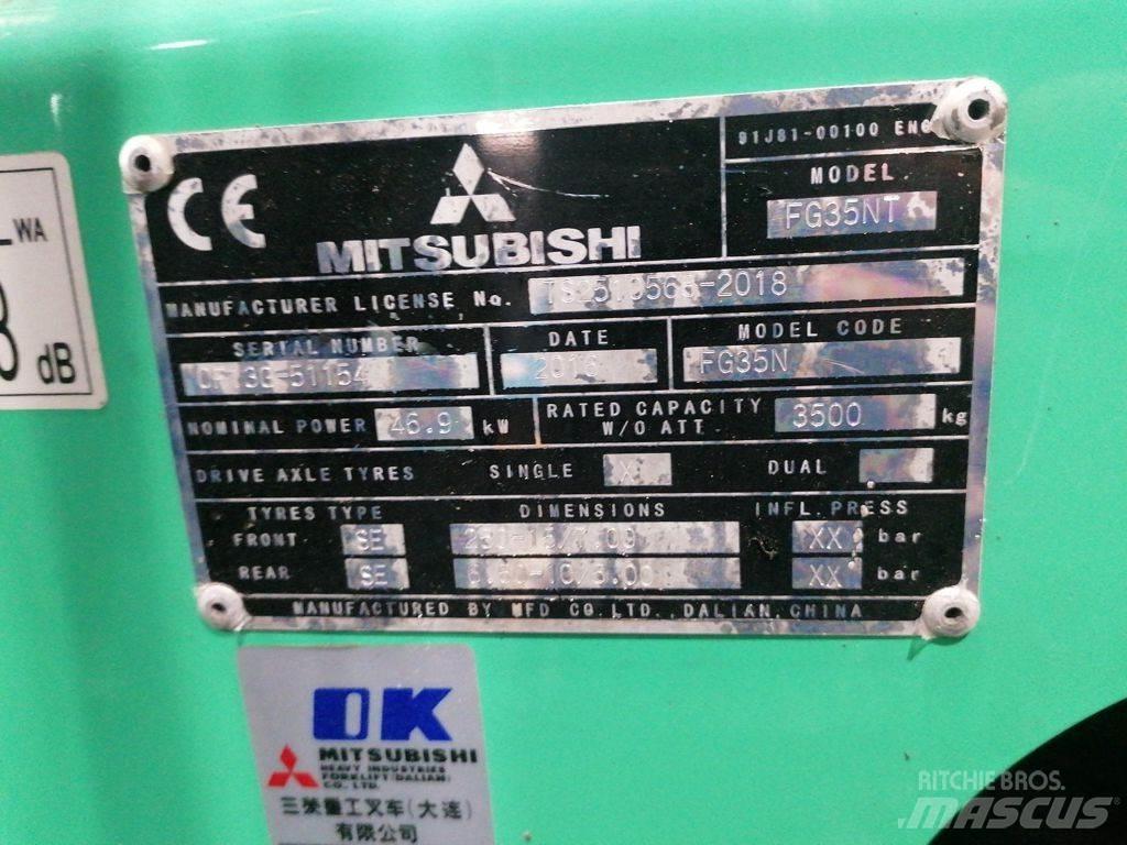 Mitsubishi FG35NT LPG'li forkliftler