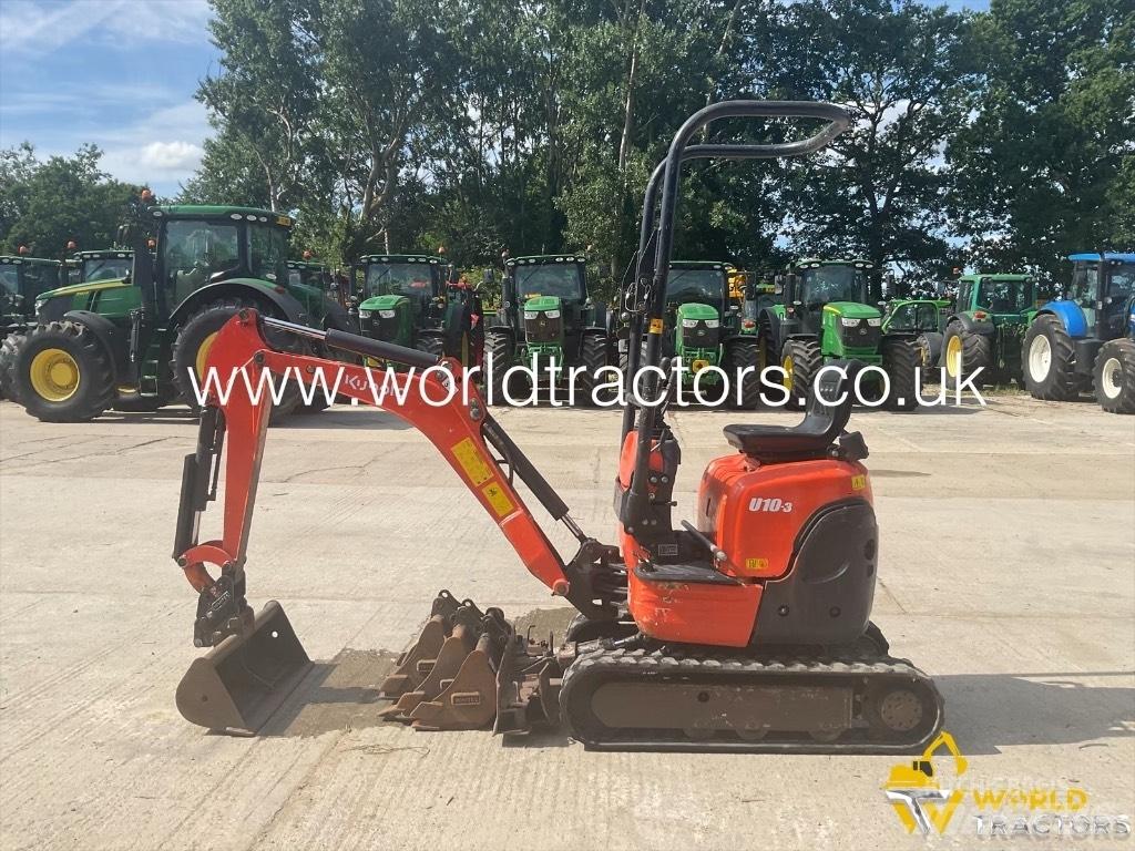 Kubota U 10-3 Mini ekskavatörler, 7 tona dek