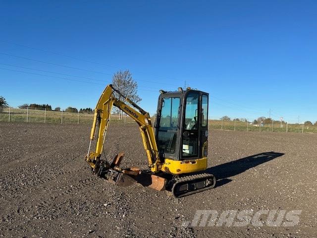 Komatsu PC16R HS Mini ekskavatörler, 7 tona dek