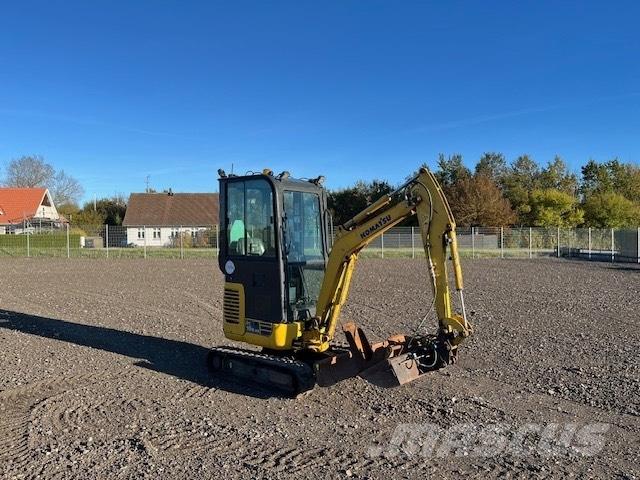 Komatsu PC16R HS Mini ekskavatörler, 7 tona dek