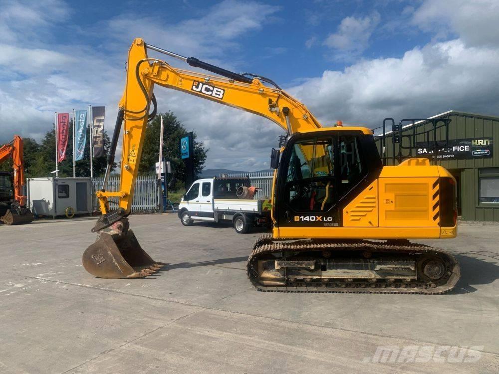 JCB 140 X LC Paletli ekskavatörler