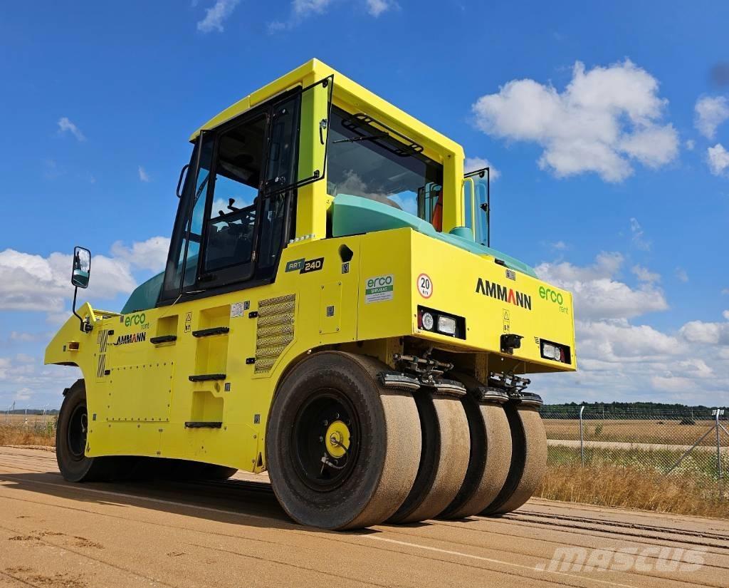 Ammann ART 240 Pnömatik lastikli silindirler