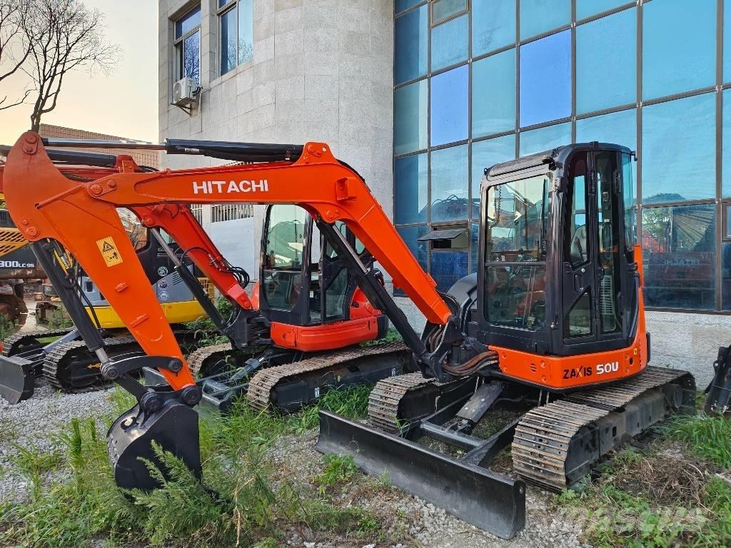 Hitachi ZX 50 U Mini ekskavatörler, 7 tona dek
