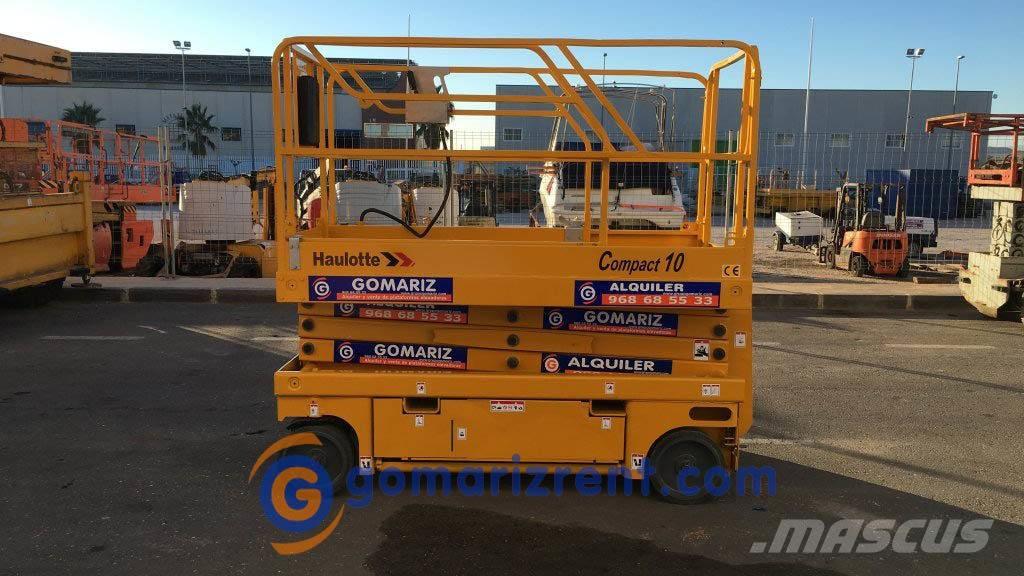 Haulotte Compact 10 Makasli platformlar
