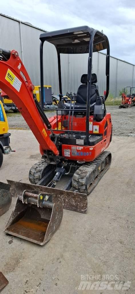 Kubota U 17-3 Mini ekskavatörler, 7 tona dek