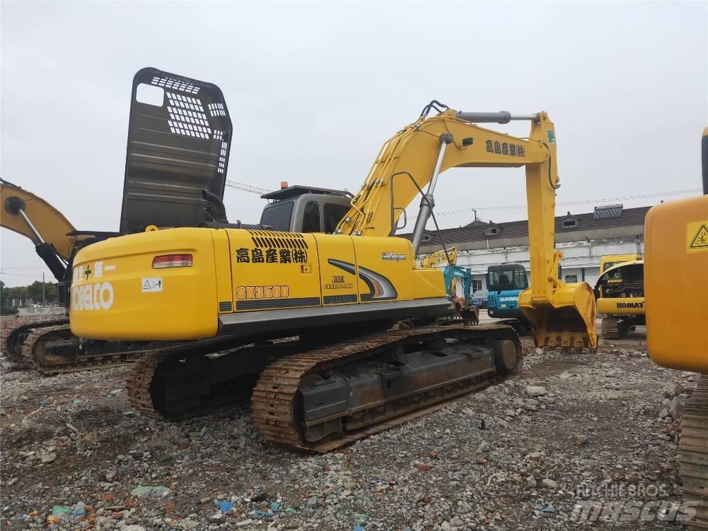 Kobelco SK350D Paletli ekskavatörler