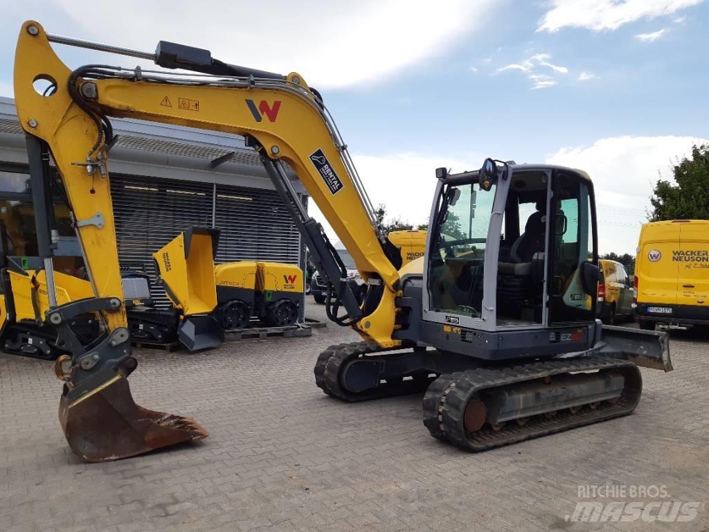 Wacker Neuson EZ80 Paletli ekskavatörler