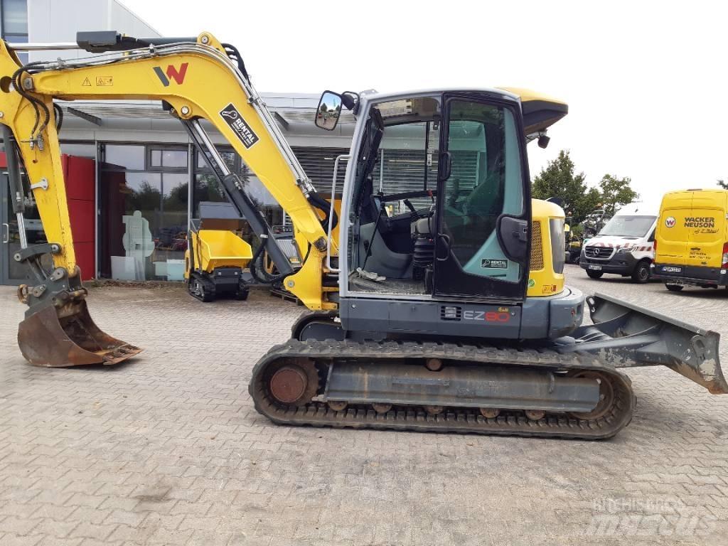 Wacker Neuson EZ80 Paletli ekskavatörler