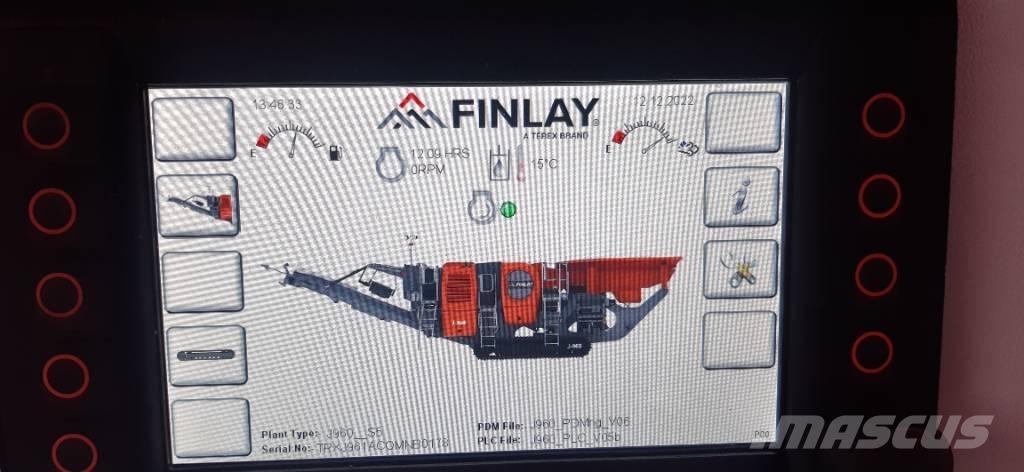Terex Finlay J-960A Gezer kırıcılar