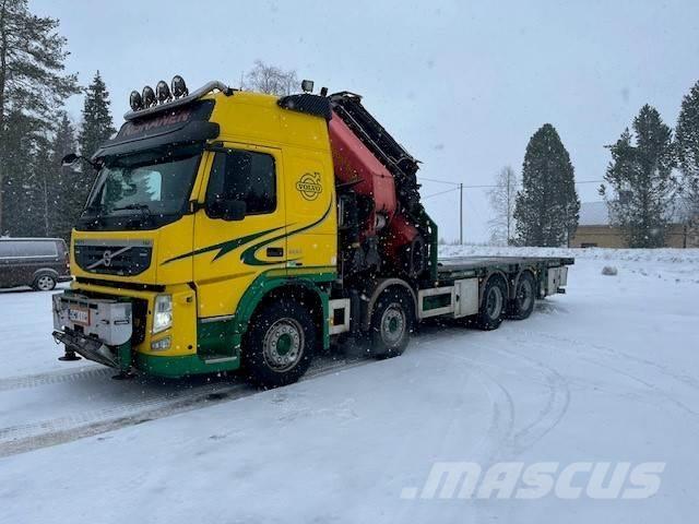 Volvo FM 13 8*4 Araç üzeri vinçler