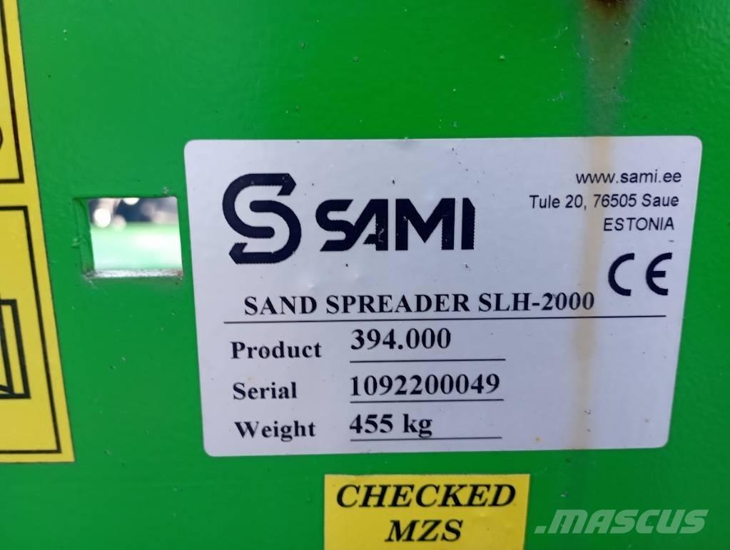 Sami SLH 2000 ZM-602 Kum ve tuz serpiciler