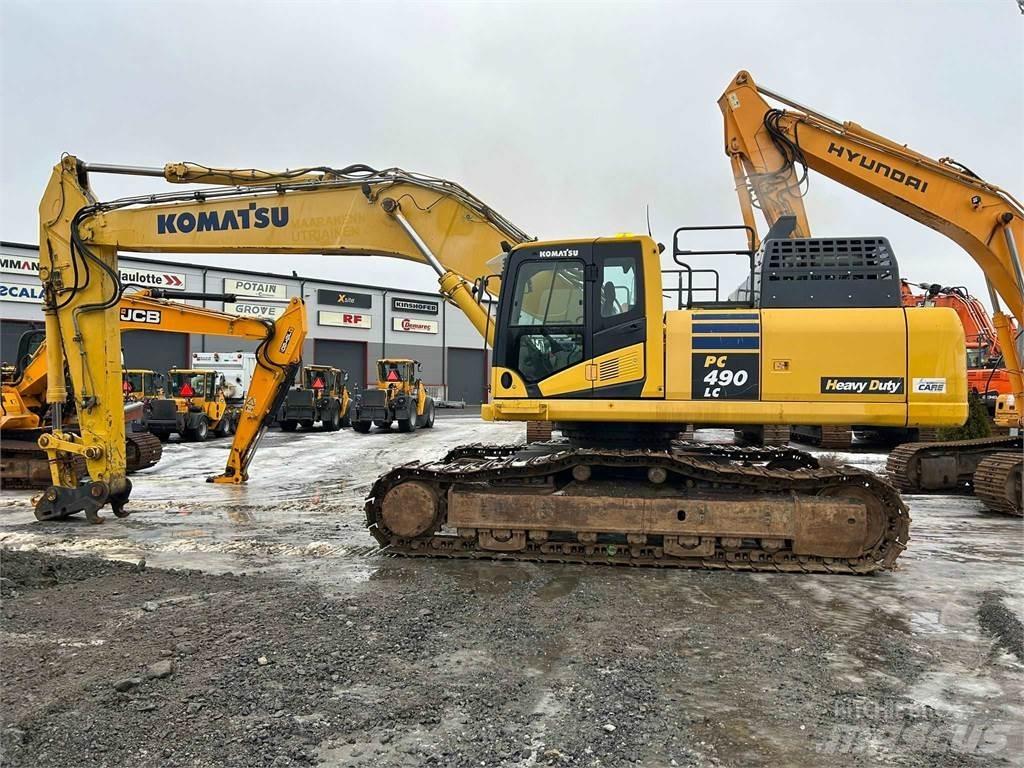 Komatsu PC490LC-11 Paletli ekskavatörler