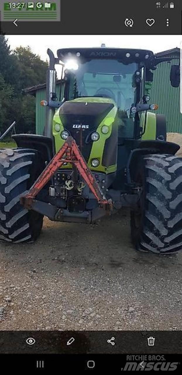 CLAAS axion 870 Traktörler