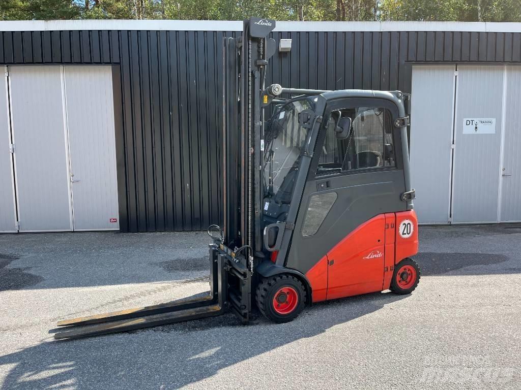 Linde E 20 PRISVÄRD Elektrikli forkliftler