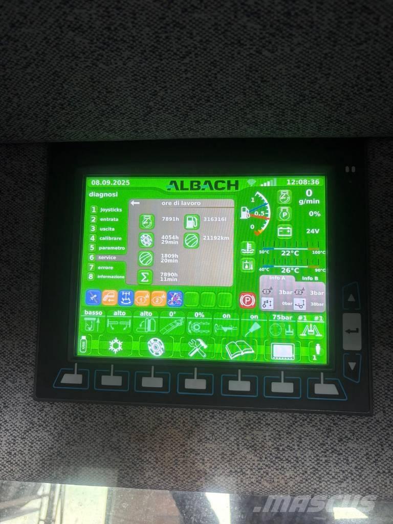 Albach Diamant 2000 Ağaç öğütücüler