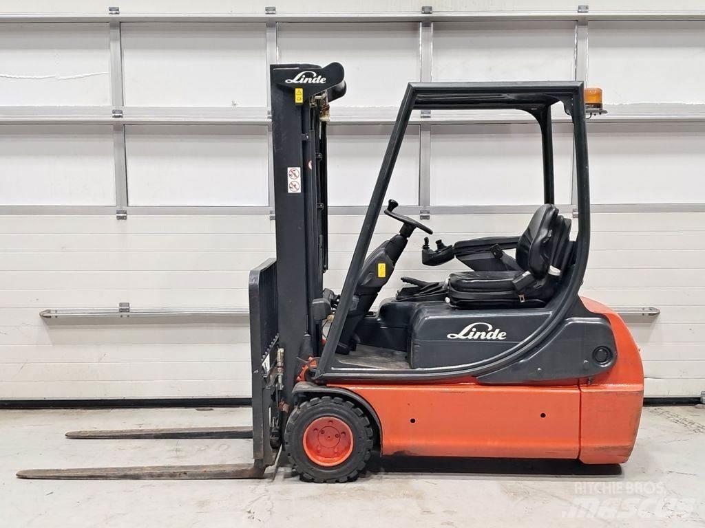 Linde E18C-02 Elektrikli forkliftler