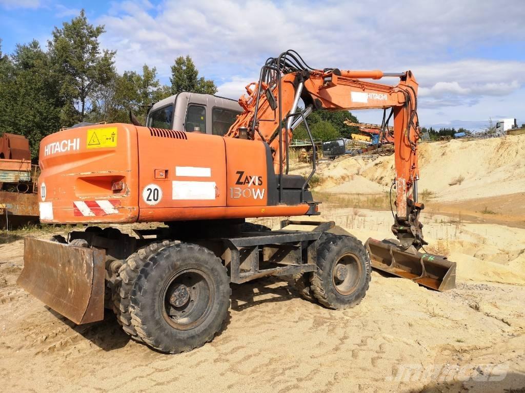 Hitachi ZX 130 W Lastik tekerli ekskavatörler