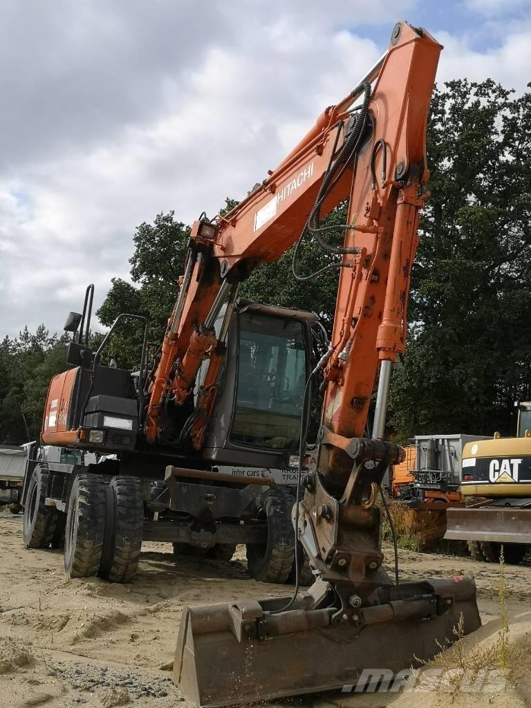 Hitachi ZX 130 W Lastik tekerli ekskavatörler