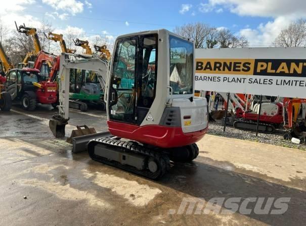 Takeuchi TB 228 Mini ekskavatörler, 7 tona dek