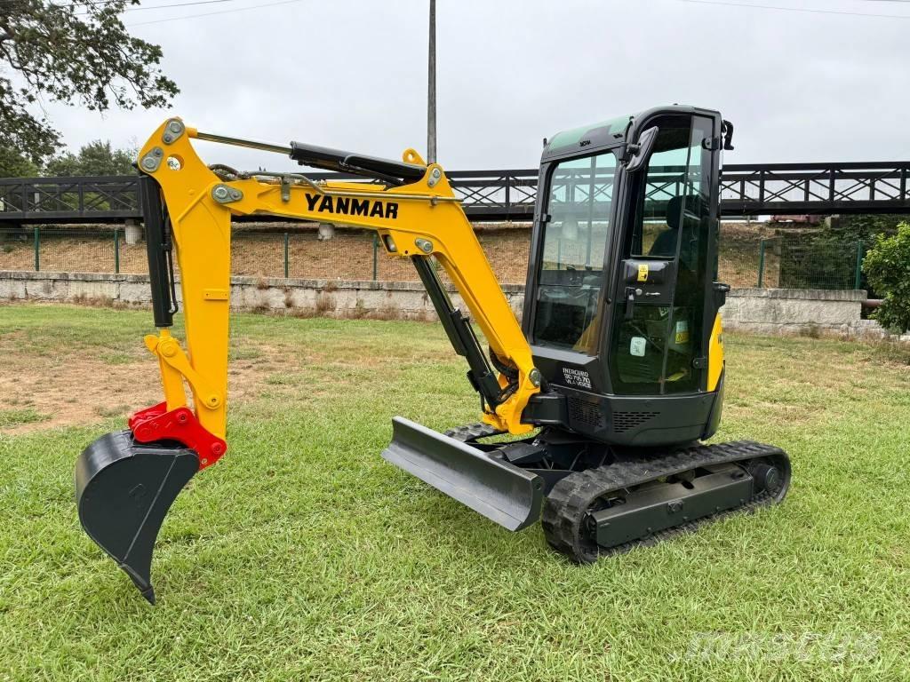 Yanmar Vio 25 Mini ekskavatörler, 7 tona dek