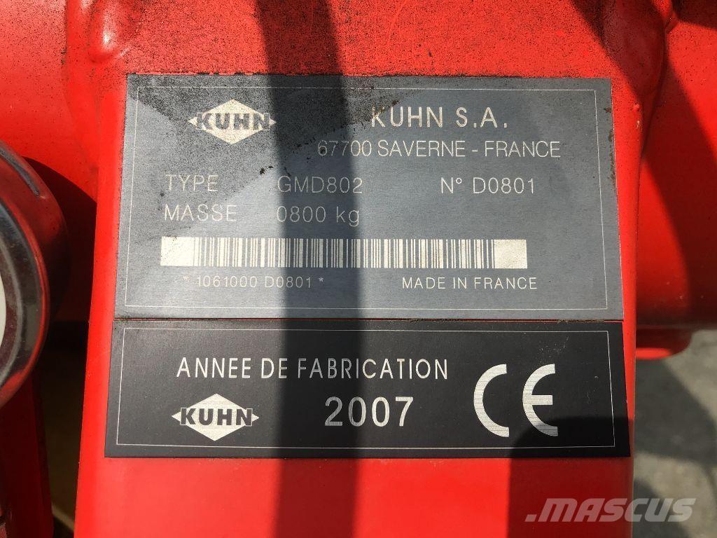 Kuhn GMD 802 Çayir biçme makinalari