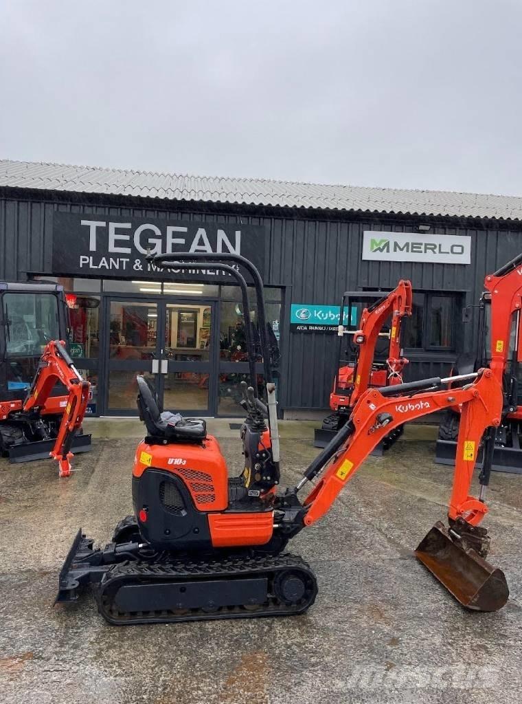 Kubota U 10-3 Mini ekskavatörler, 7 tona dek