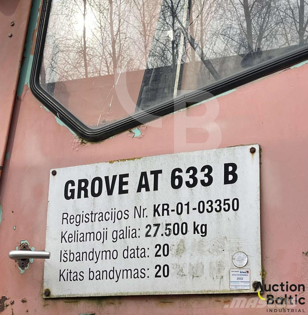 Grove AT 633 B Araç üzeri vinçler