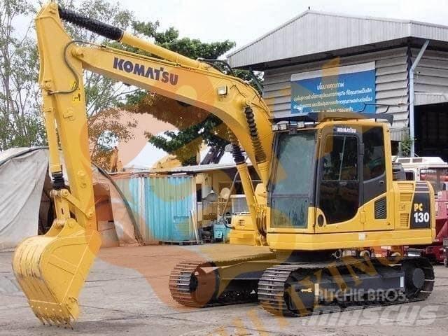 Komatsu PC 130 Paletli ekskavatörler