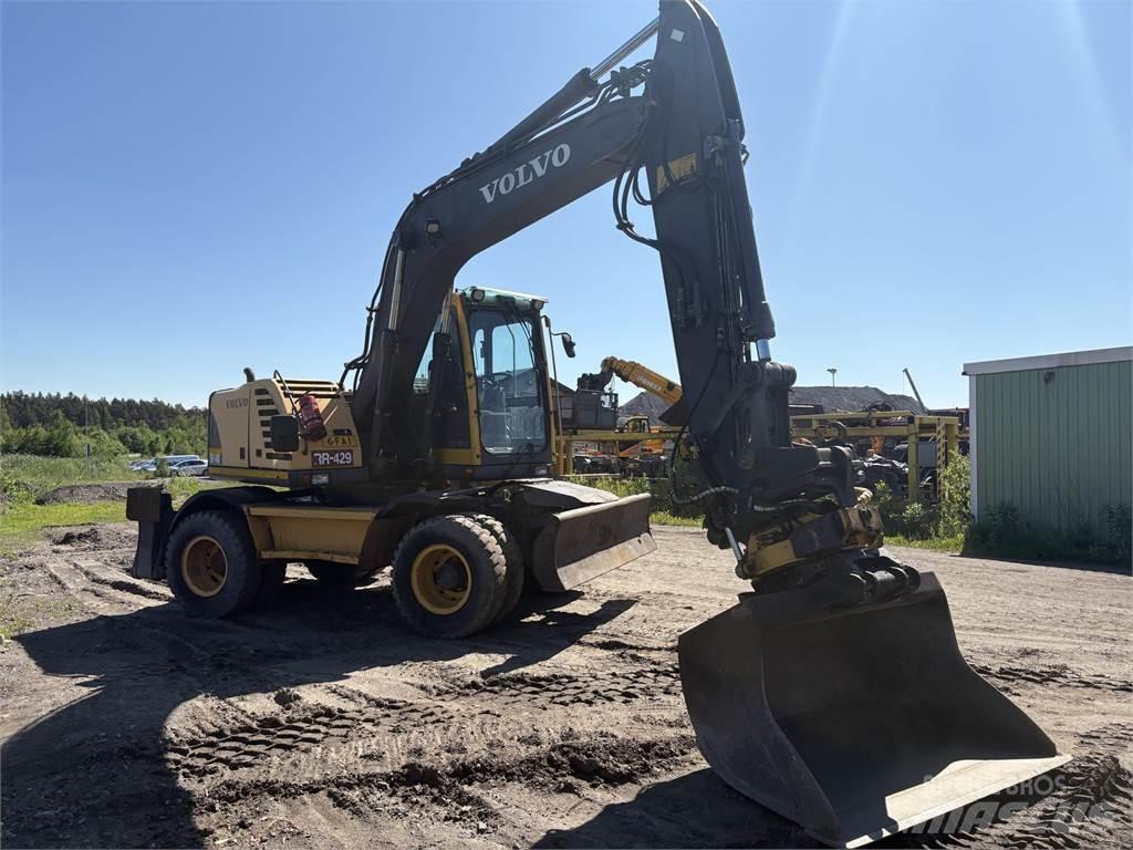 Volvo EW140 B Lastik tekerli ekskavatörler