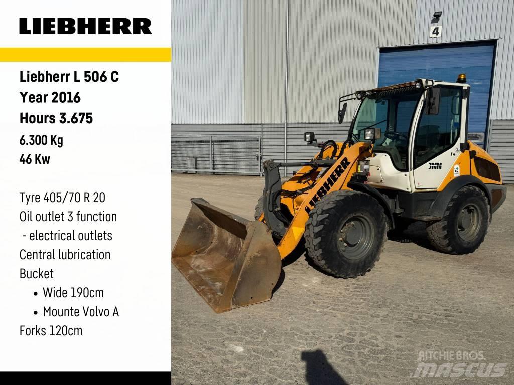 Liebherr L 506 Tekerlekli yükleyiciler