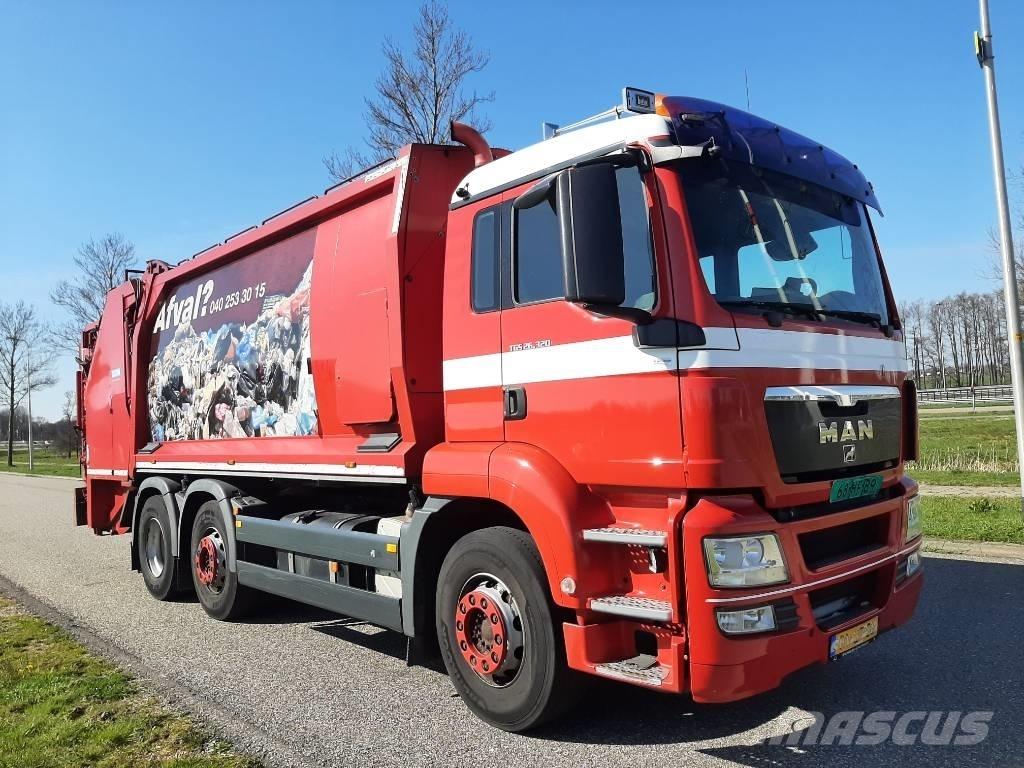MAN tga 26.320 Atik kamyonlari