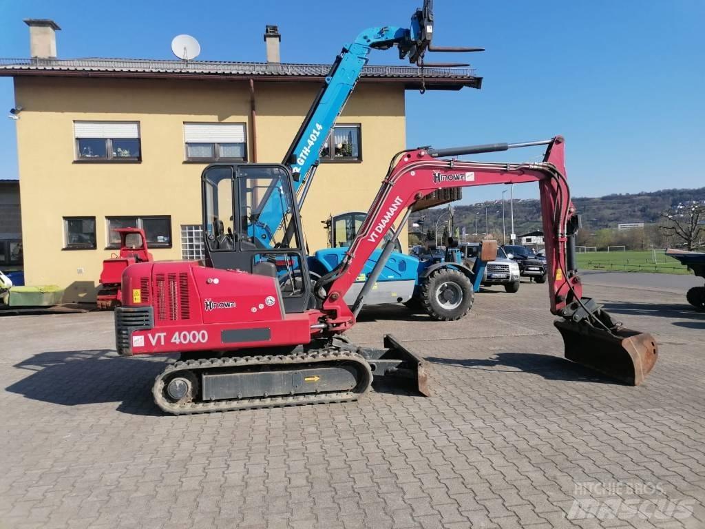 Hinowa VT 4000 Mini ekskavatörler, 7 tona dek
