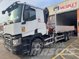 Renault C 460 Kayar tenteli kamyonlar