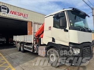 Renault C 460 Kayar tenteli kamyonlar