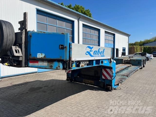 Doll Panther Low loader yari çekiciler