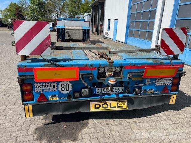 Doll Panther Low loader yari çekiciler