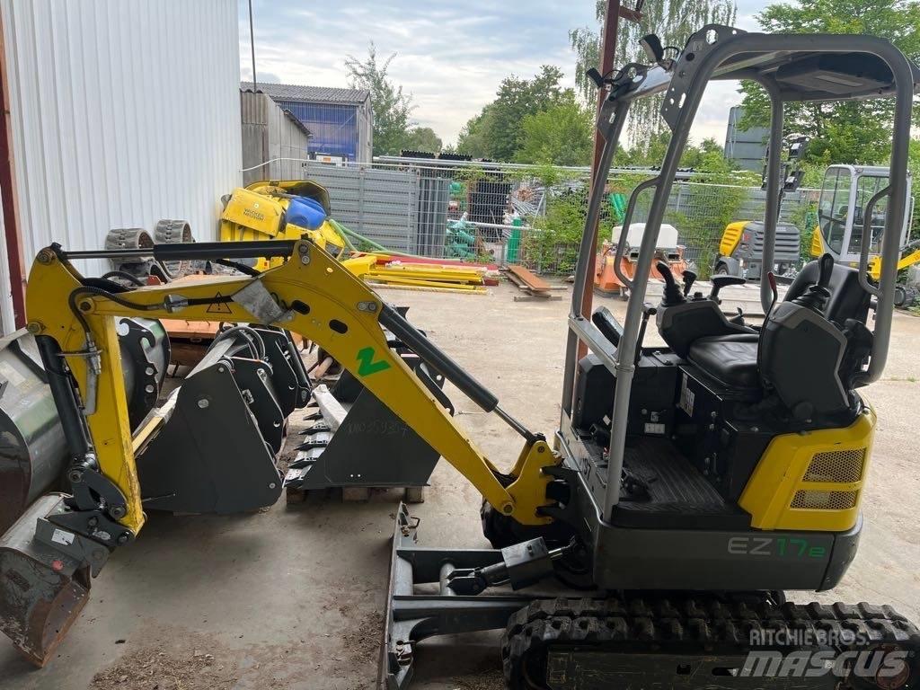 Wacker Neuson EZ17e Paletli ekskavatörler